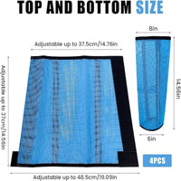 Horse Leg Fly Protection Sleeves - Anti-Bite Mesh Leg Guards for Equestrian Use