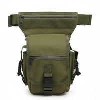 Waist Hip Pack with Leg Strap Outdoor Thigh Pack Adjustable Thigh-Mounted Bag Bag for Journeyers, Campers, Hiking, Trekking, Camping