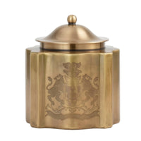 Metal Canister Lidded Containers Premium for Kitchen