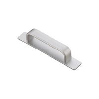 No-drill handle, Sliding Door Pull, pressure-sensitive Aluminum Alloy, Easy Installation, Modern Design, Suitable for glass, wooden, and cabinet doors