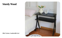 Multi-Tier Accent Table Space-Saving Wavy Multi-Tier Accent Table Adaptable Use Timelesstimeless-Era-Inspired Design