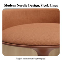Adjustable rotating Stool with spine supportrest Modern Minimalist Design for Dining Room