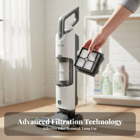 Soft Microfiber Roller Brush Effective Spill Removal for Wood Floors