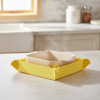 Attachable Foldable Tray Multifunctional Folding Storage Box Easy to Clean
