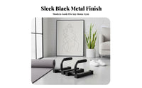 2 Pieces Press-up Stands Non-Slip Press-up Stands Floor Exercise Stands Reduces Wrist Strain Fitness Equipment Comfortable