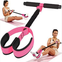Cross-border Sit-up Assist Resistance Band Fitness Equipment Foot Strap Home Fitness Training Core Abdominal Exercise Wholesale