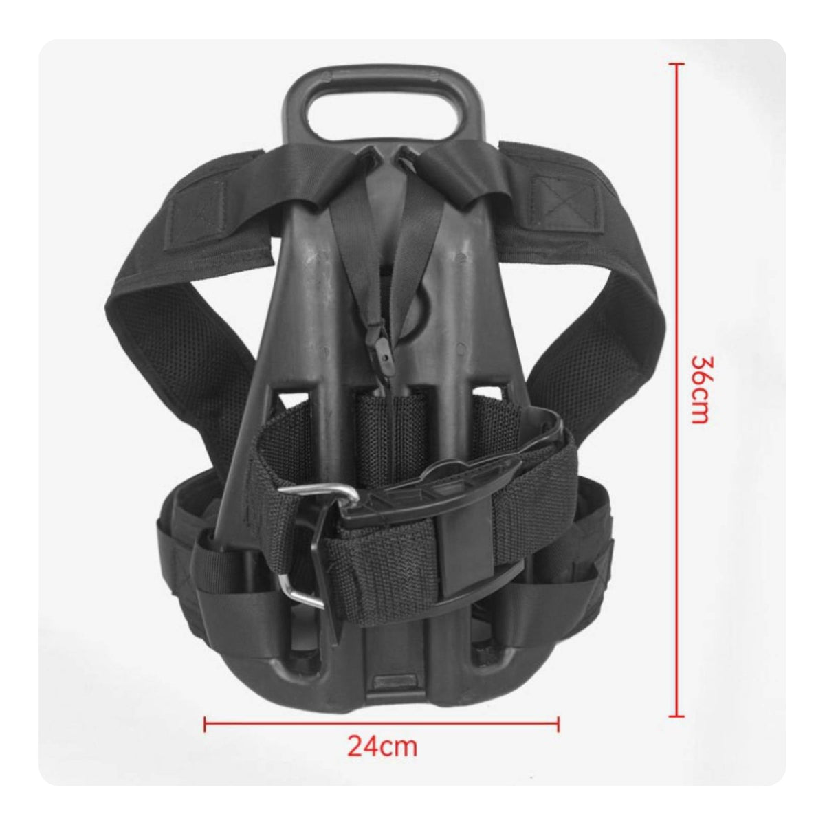 Diving Cylinder Holder Ergonomic Design Scuba Tank Backpack Lightweight Tank Carrier Harness for Underwater
