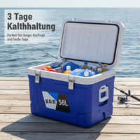 Insulated Cooler Box for Commercial Food, Fishing, Medicine, and Outdoor Use with Ice Packs