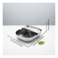Pot Lid and Spoon Rest Space Saving Countertop Utensil Stand Heavy Duty Kitchen Organizer