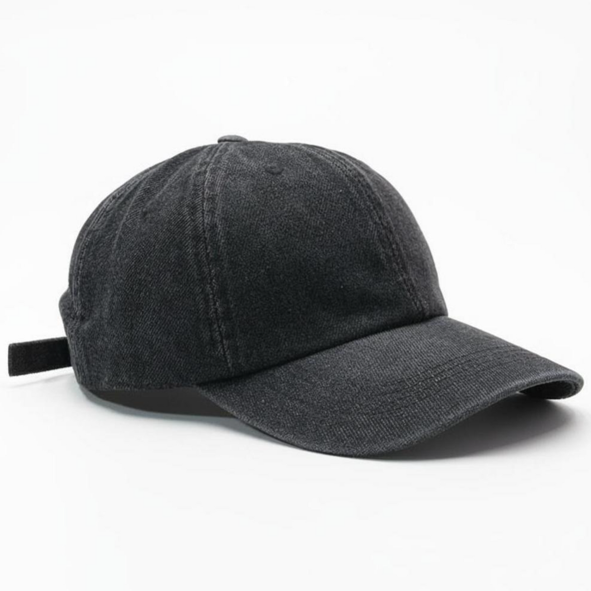 Denim Cap, Unisex, Adjustable, Curved Brim, Lightweight
