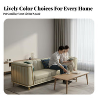 Straight 4-Seater Couch Light Luxury Design 4-Seater Upholstered Sofa Modern Minimalist design Living Room Seating for Homeowners, Adults, Lounge Area
