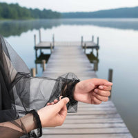 4 Pieces Jacket Pants Socks Set Full Body Coverage Mesh Hooded Suit