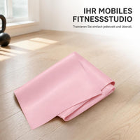 Resistance Bands for Yoga, Pilates, Strength Training, Stretching, and Physical Therapy - Elastic Exercise Bands for Men and Women