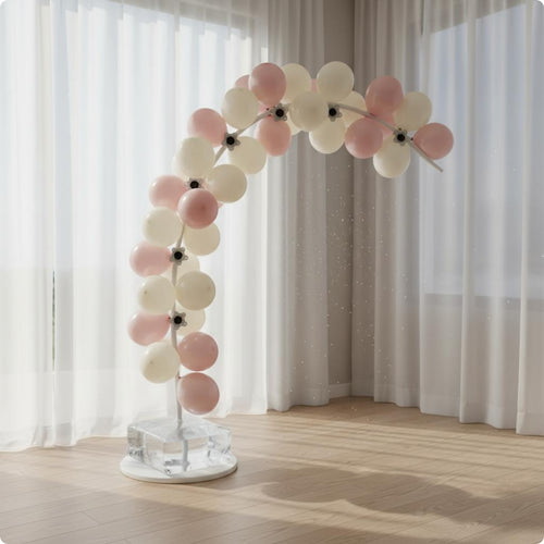 Balloon Arch Stand Kit Bendable Tube Balloon Backdrop Stand Freestanding