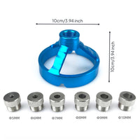 Bushing Drill Guide Compact Round Frame Drill Aligner Machined Finish Jig