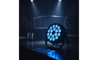 LED Stage Light with Bracket Color-Changing LED Par Light Par Can Portable Uplight Lightweight for DJs, Live Shows, Taverns