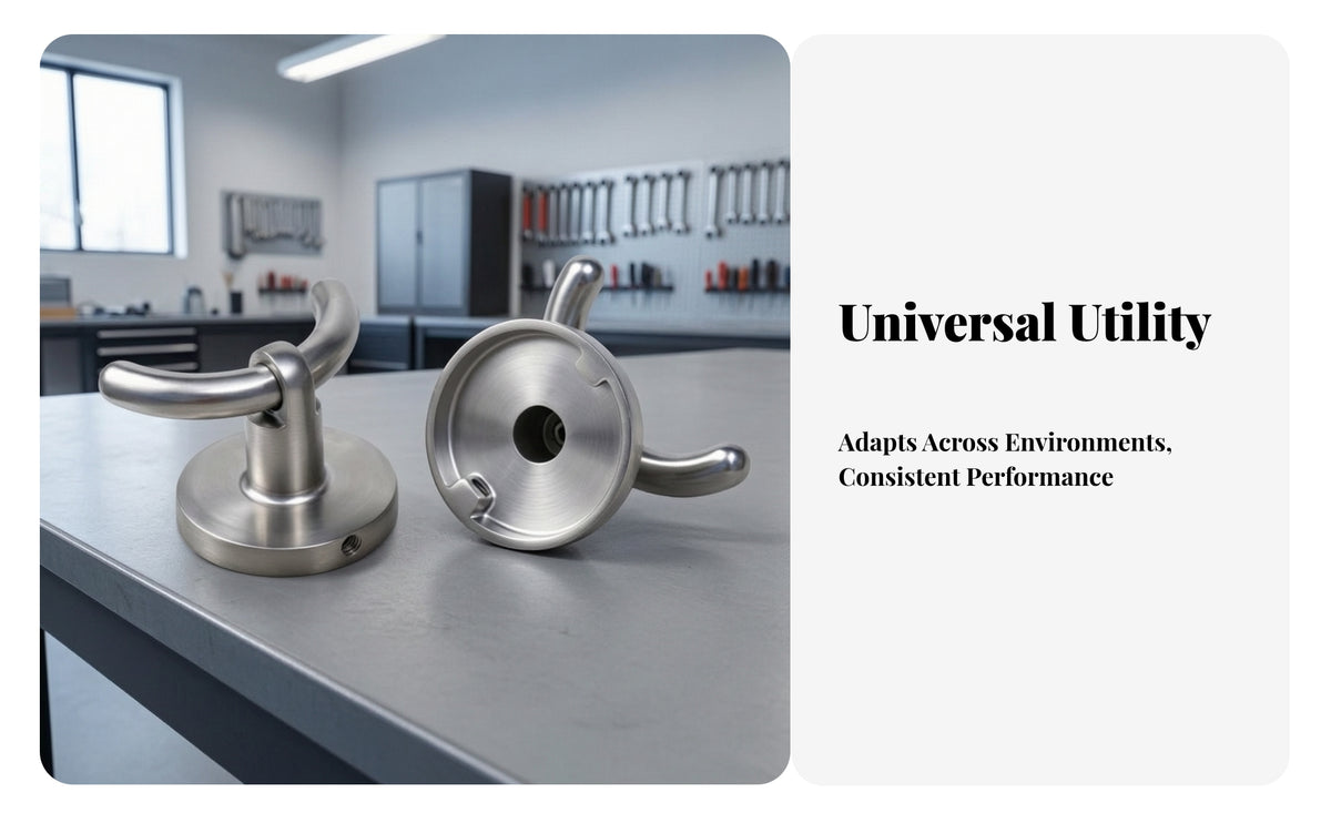 Rust-Resistant Double Swivel Hook
