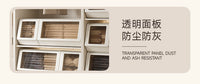 衣服收纳箱家用大容量储物箱衣柜分层整理盒卧室衣物整理收纳神器 藤编款【小号-2个装】可叠加⭐掀盖设计