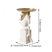 Horse Statue Bird Feeder Multi-Functional Garden Decoration for Yard, Gardeners