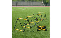 Foldable Agility Ladder Connectable Agility Ladder with Storage Bag Portable Flat Rung for Athletes, Coaches, Obstacle Workouts