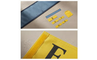 Detachable Linemen Splits Marker Set Coated Linemen Splits Marker with Letter Strips Portable Weather-Resistant for Coaches