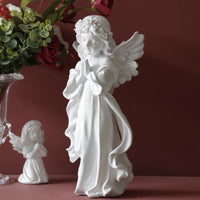 Wei Xun Resin Figurine - Modern Minimalist Angel Decor for Children's Day