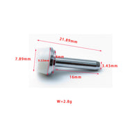 Corrosion-Resistant First Stage Seal Rod Long-Lasting Metal Dive Regulator Plug Replacement Part Diving Gear Silicone