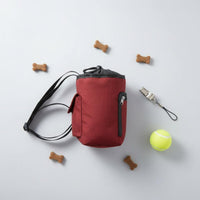 Dog Training Treat Bag Easy to Carry Waist Treat Bag Zippered Pocket for Walking