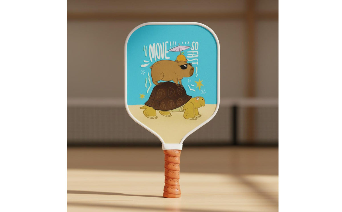 Kids Racket Set Fiberglass Surface Kids Pickleball Rackets Lightweight Design Outdoor Game for Students, Beginners, Backyard Games