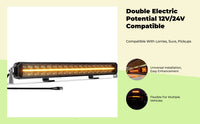 Waterproof yellow light strip for SUV