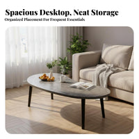Round Tripod Table Modern design Home Furniture Minimalist Design adaptable Use for Students, Adults
