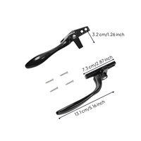 Aluminum handle, stainless lock