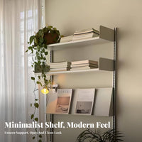 Invisible Wall Shelf Levitateing Design Display Ledge Space Saving
