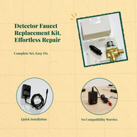 Induction replacement detector, touchless bathroom faucet replacement part, easy to install, ABS material