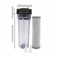 Tap Water Filter Kit Removes Taste Odor and Color Carbon Block Filter Kit