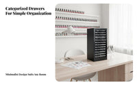 Multi-Drawer Storage Single Unit Sturdy Construction Filing Cabinet Space-Saving