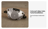 Compact Brake Pump with Caliper Metal Hydraulic Brake Caliper for DIY Mechanics