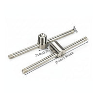 Cue Tip Presser Stainless Steel Cue Tip Compressor Cylindrical Head