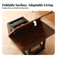 Wheeled C-Table Foldable Design Serving Cart Nordic design aestheticSaving for Students, Adults