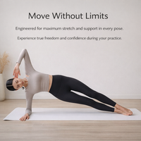 Gym Leggings for Women with Textured Fabric for Fitness, High Waist Compression for Workouts, Sculpting Pants