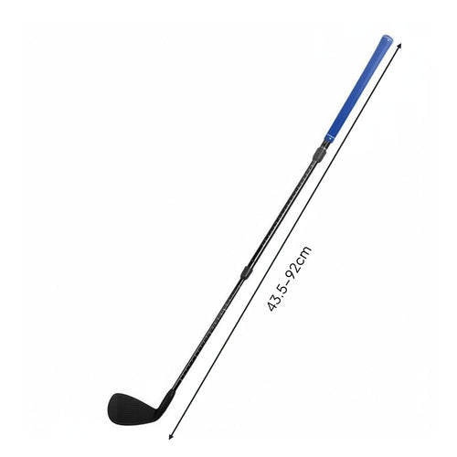 Aluminum Alloy Golf Chipping Club Non-Slip Grip Telescopic Golf Club Muscle Memory Training Retractable Swing for Golfers, Beginners