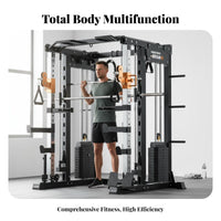 Complete Slide Machine Commercial Grade Completeunified Strength Training Station Adjustable Pulley System Slide Machine Strength Rack