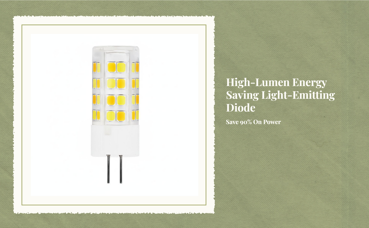 Bi-pin LED Bulb, Energy Saving
