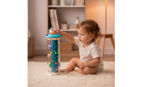 Activity Center with Internal Track Travel-Friendly Toddler Activity Tracker Toy Portable Compact for Toddlers, Home