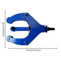 Wire Rope Crimping Tool Cast Wire Rope Tensioner Wrench Operated Ferrule Crimping Device