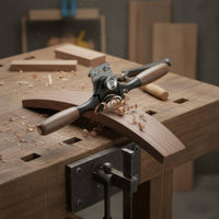 Concave Bottom Hand Plane Adjustable Blade Depth Curved Sole Spokeshave