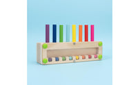 Hand-Eye Coordination Color Matching Game Early Education Caterpillar Color Sorting Toy Sturdy Wood Memory Bead Game Polished Polished for Preschoolers