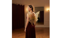 Angel Wings Colorful Glittering Butterfly Wings Appendage Accessory Party Dressoutshine Performance for Festival, Dance