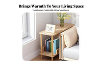 Fabric pouch book rack Space-Saving Storage Rack Childchild-suitable Design for children
