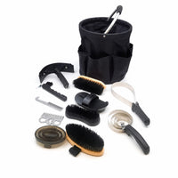 Grooming Bucket with Pockets Portable Grooming Tote with Pockets Large Capacity